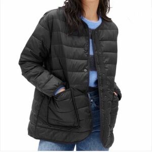 Everlane Black Puffer Jacket